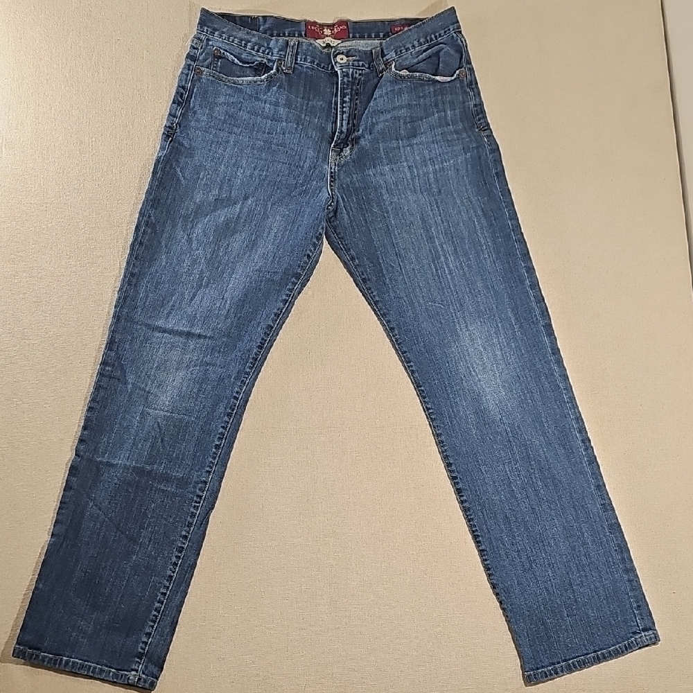 Lucky Brand Men's Straight Blue Jeans